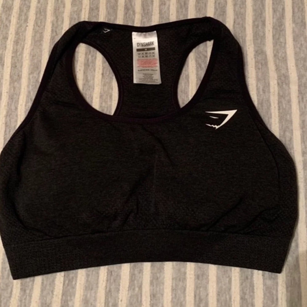 Gymshark Vital Seamless Sports Bra - Black